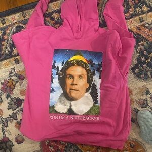Pink Elf Hoodie Son of a Nutcracker